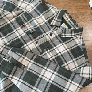 RedHead Plaid Green and Gray Men's Shirt